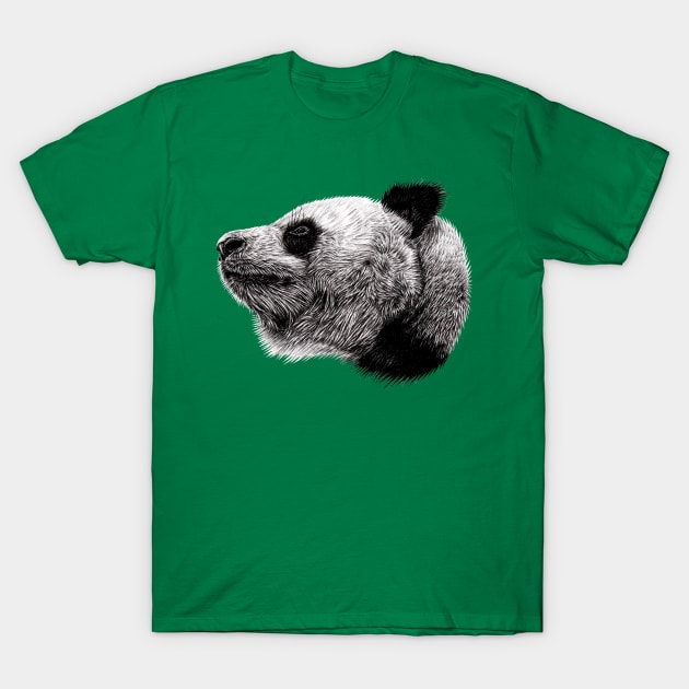 Giant panda T-Shirt by lorendowding